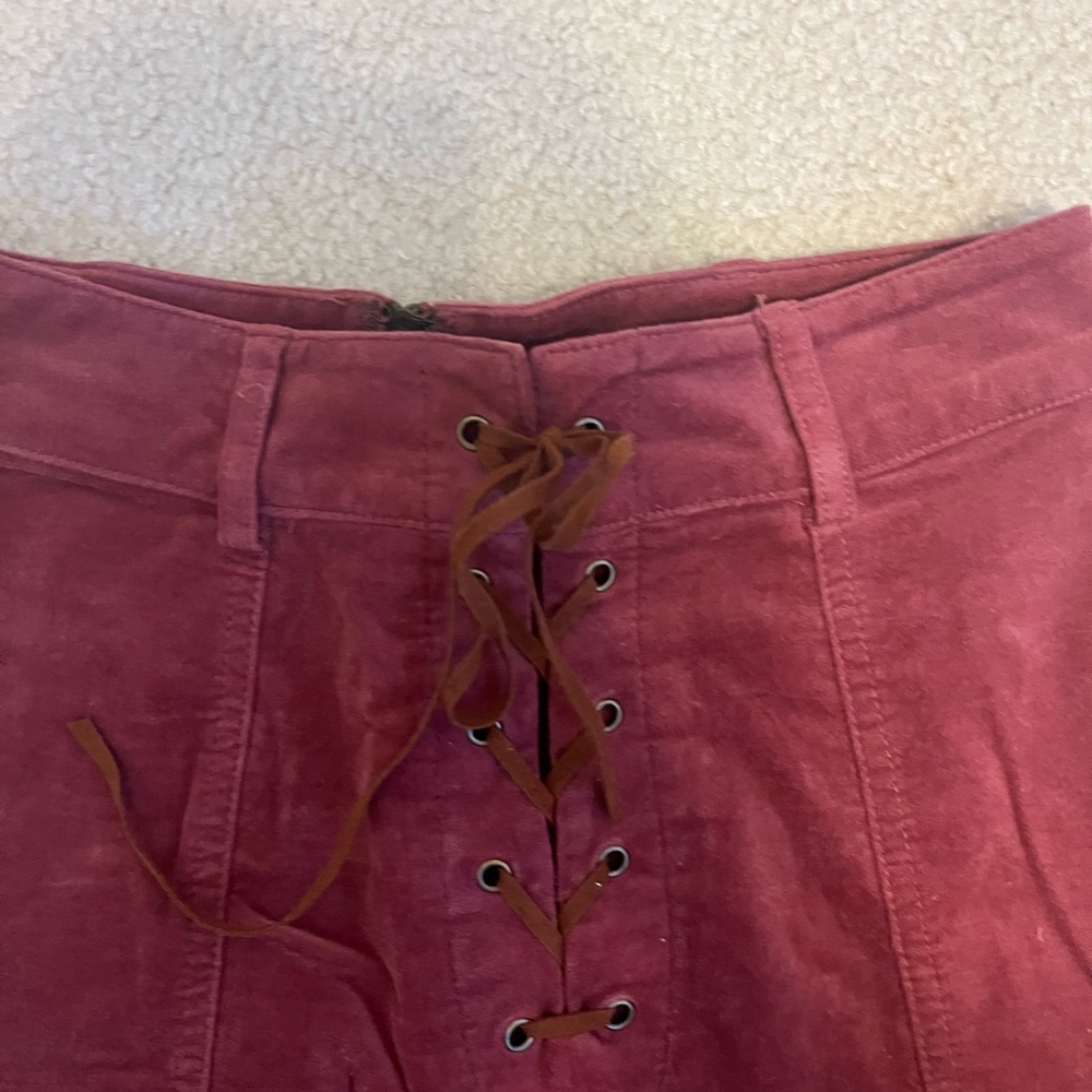 Forget 21 corduroy mini skirt